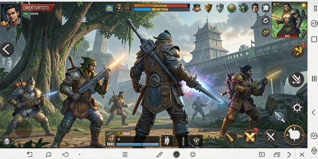 Tampilan gameplay menarik dalam <strong>DIREKTURTOTO</strong> dengan banyak fitur strategis.