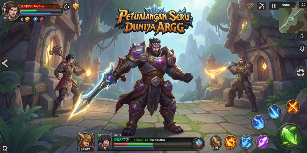 Tampilan Dinamis Gameplay FAV77 dalam Aksi ARPG