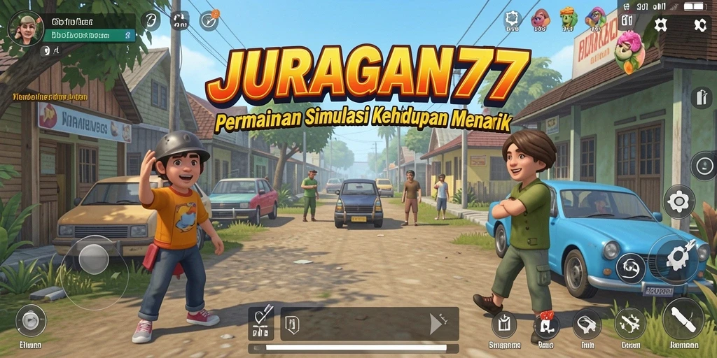 Tampilan menarik dari gameplay JURAGAN77 yang seru.