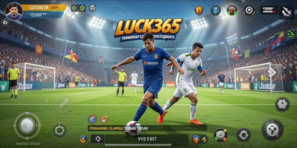 Tampilan screenshot utama LUCK365 yang menampilkan gameplay seru.