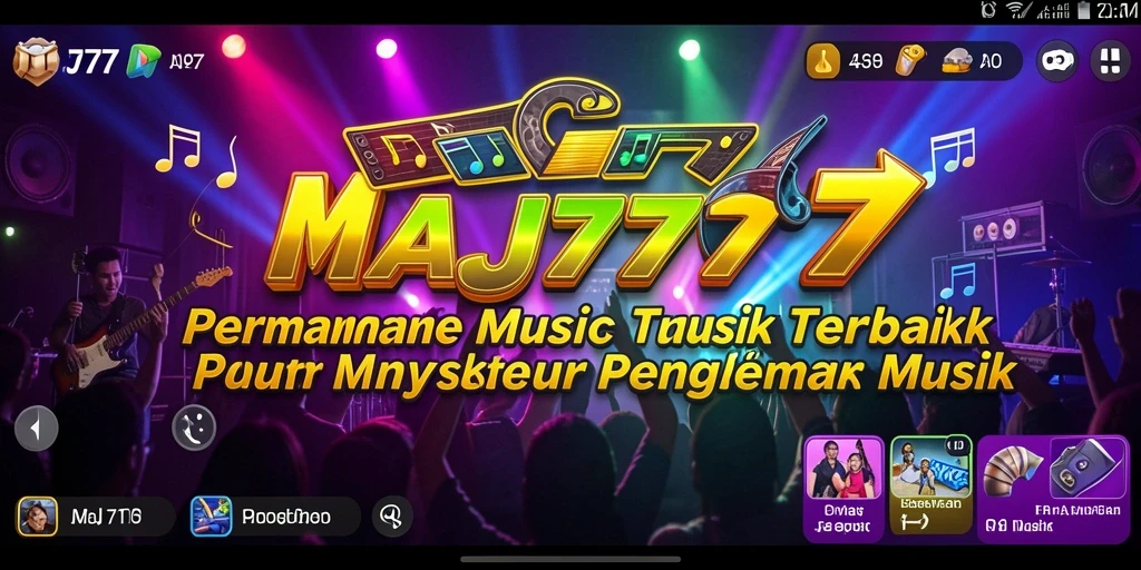 Tampilan gameplay MAJ777 yang energik dan menarik.