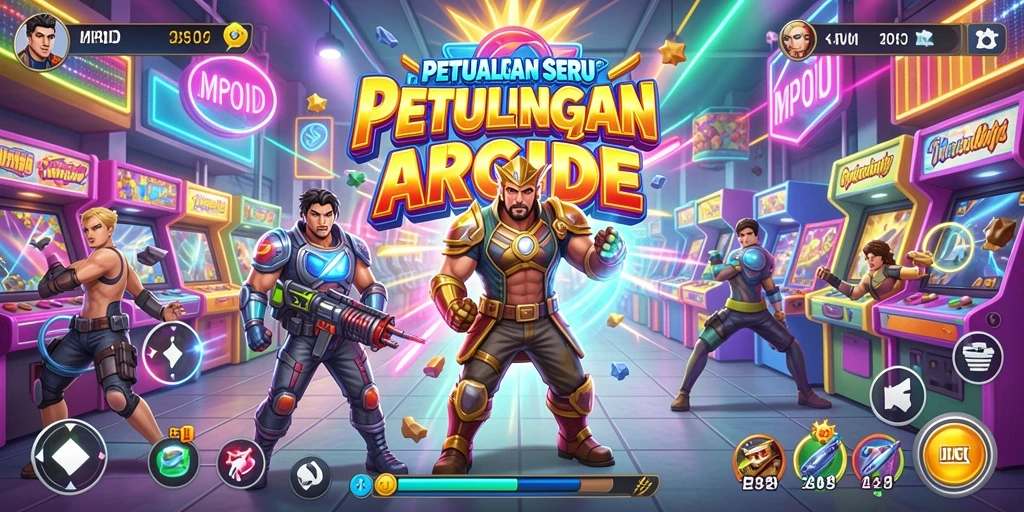 Tampilan menarik MPOID dengan gameplay mengasyikkan.