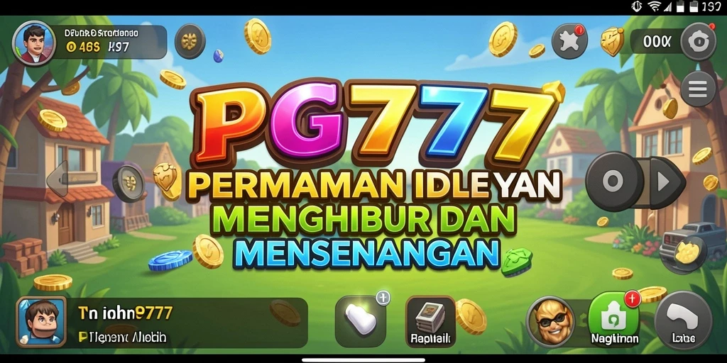 Tangkapan layar PG777 menampilkan aksi gameplay Idle yang seru dan menghibur.