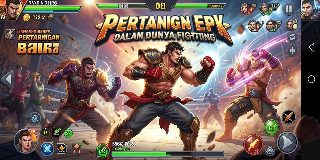 Tangkapan layar R6R6 menunjukkan aksi pertarungan mendebarkan antar karakter.